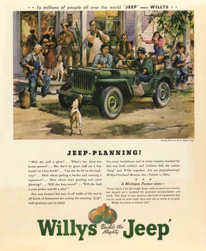 American Heritage: 1944 Jeep Willys Ads