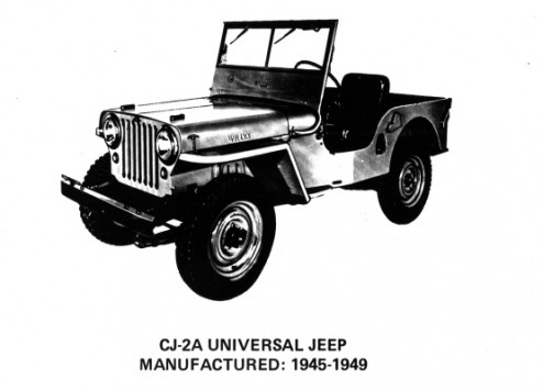 Jeep® Heritage | 1945 Jeep Willys CJ-2A