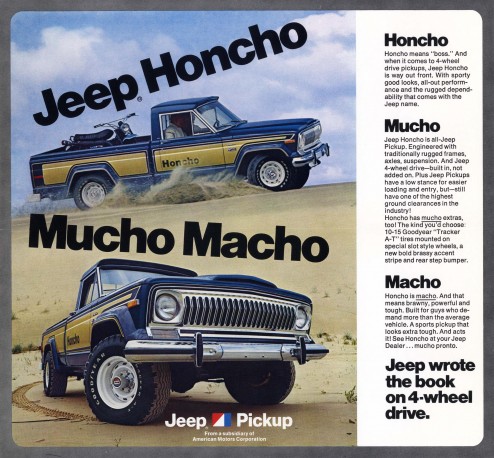 Jeep® Heritage | 1976–1983 Jeep J-10 Honcho