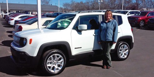 Jeep Renegade owner Amy Smiley